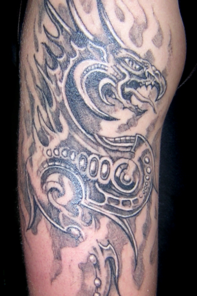 Wonderlijk Drachen | Tattoo Stile | Tattoo Hünfeld bei Der Blaue Affe Tattoo EU-61